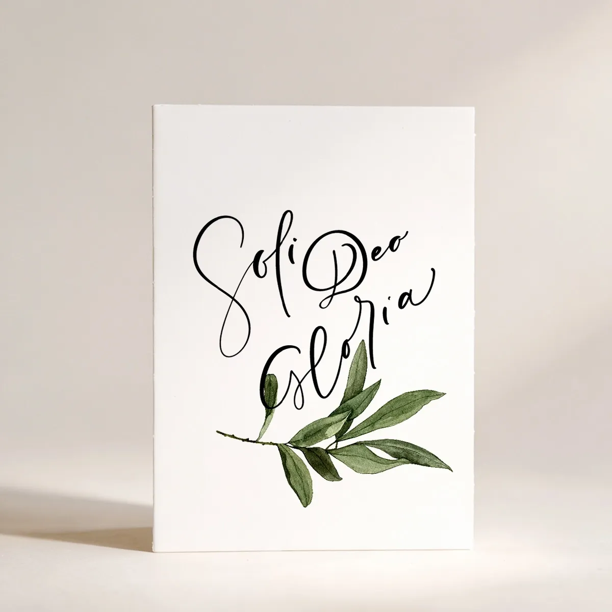 Листівка "Soli Deo Gloria"